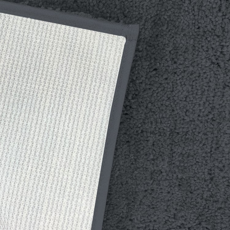 LUXE HOME INTERNATIONAL Microfibre Anti-Slip Bath Mat - 60x40cm