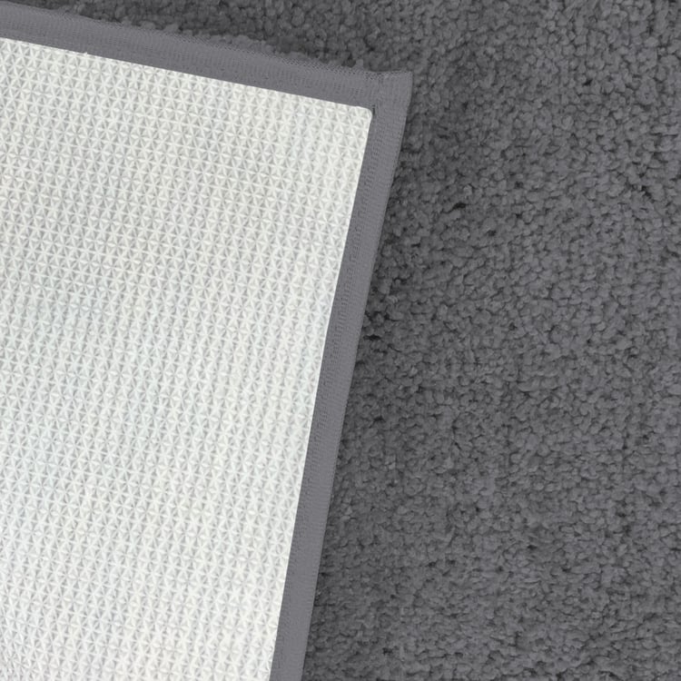 LUXE HOME INTERNATIONAL Microfibre Anti-Slip Bath Mat - 60x40cm