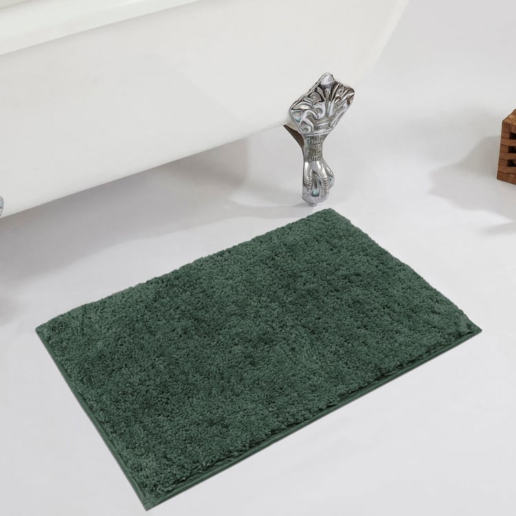 LUXE HOME INTERNATIONAL Microfibre Anti-Slip Bath Mat - 60x40cm