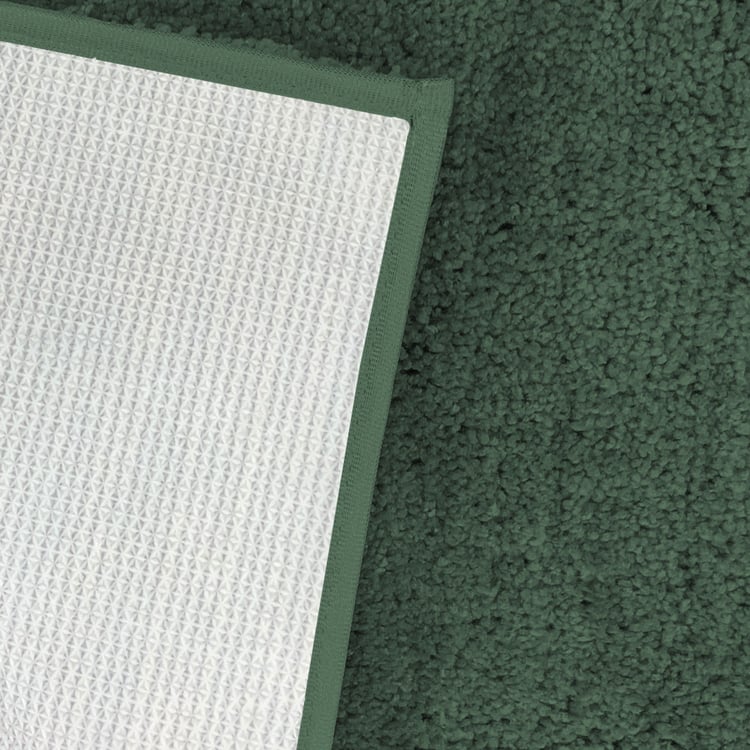 LUXE HOME INTERNATIONAL Microfibre Anti-Slip Bath Mat - 60x40cm