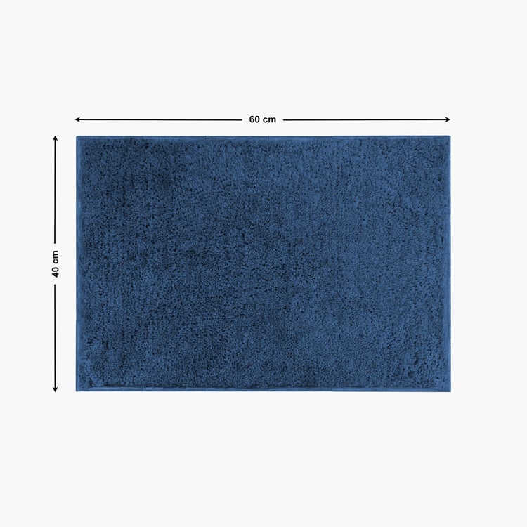 LUXE HOME INTERNATIONAL Microfibre Anti-Slip Bath Mat - 60x40cm