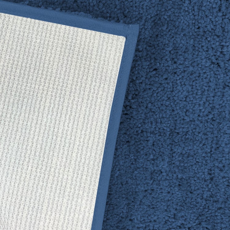 LUXE HOME INTERNATIONAL Microfibre Anti-Slip Bath Mat - 60x40cm