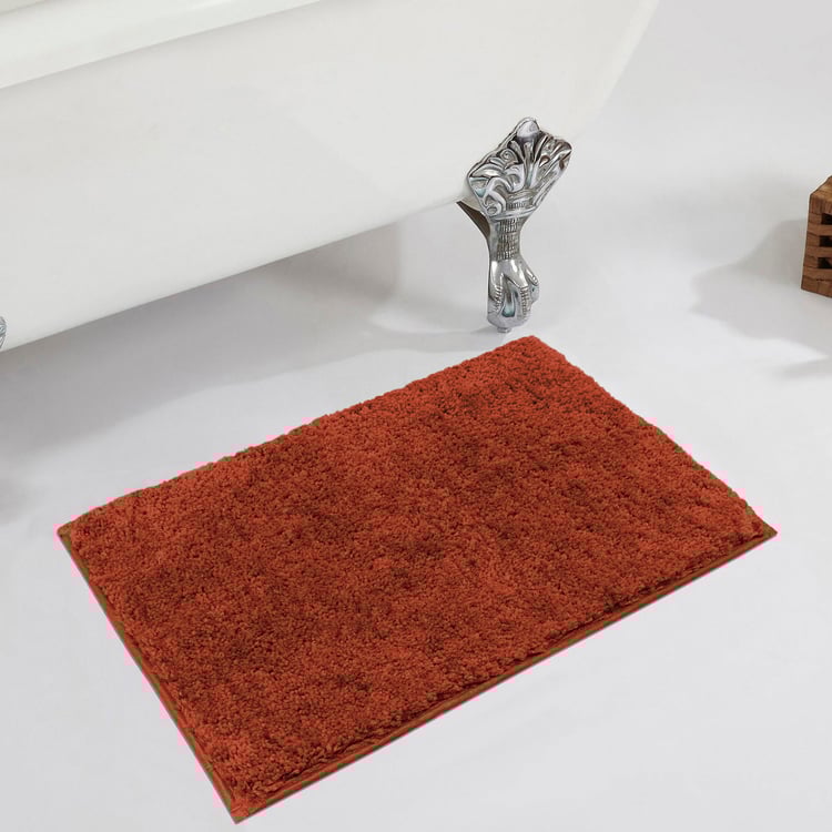LUXE HOME INTERNATIONAL Microfiber Anti-Slip Bath Mat - 60x40cm