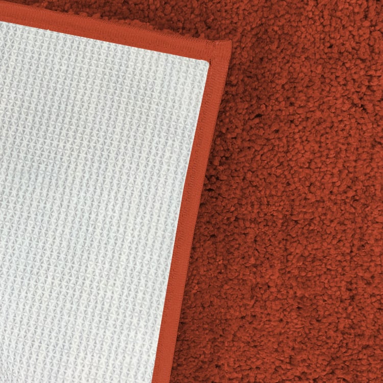 LUXE HOME INTERNATIONAL Microfiber Anti-Slip Bath Mat - 60x40cm