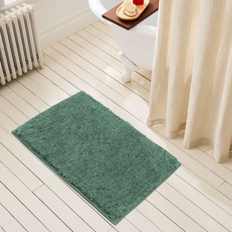 LUXE HOME International Microfiber Anti-Slip Bath Mat - 60x40cm