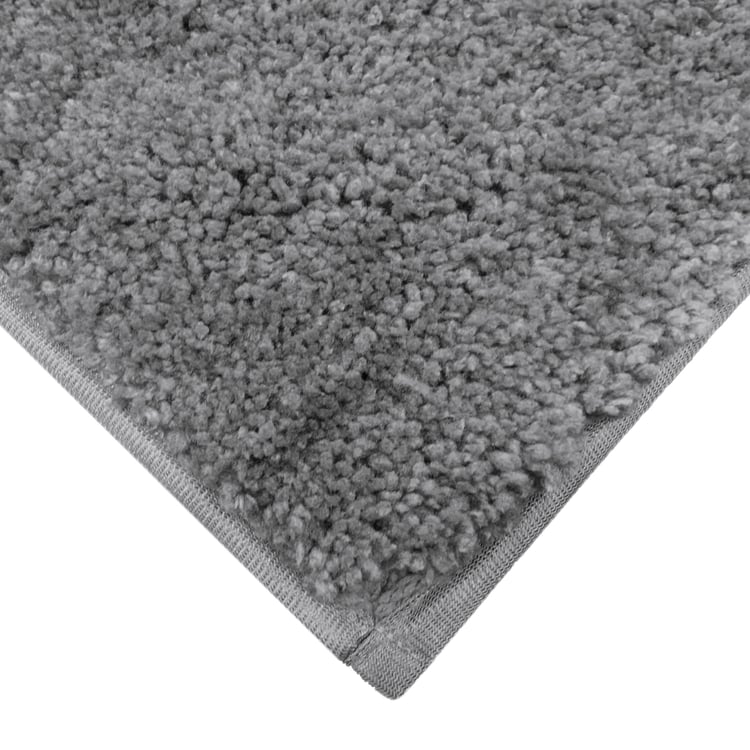 LUXE HOME Microfiber Anti-Slip Bath Mat - 60x40cm