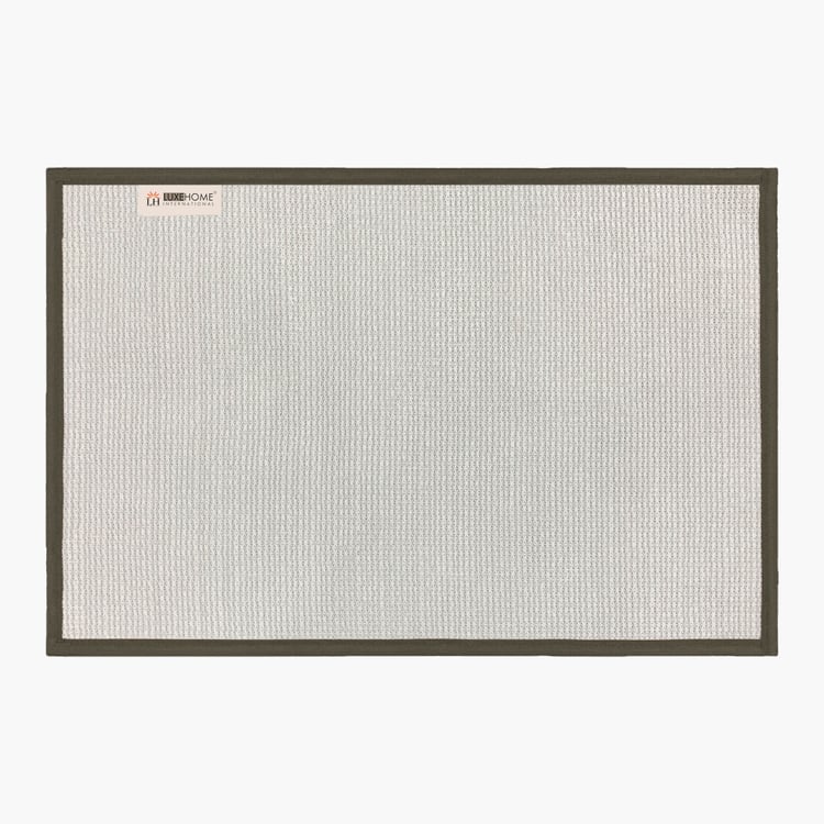 LUXE HOME International Microfibre Anti-Slip Bath Mat - 60x40cm
