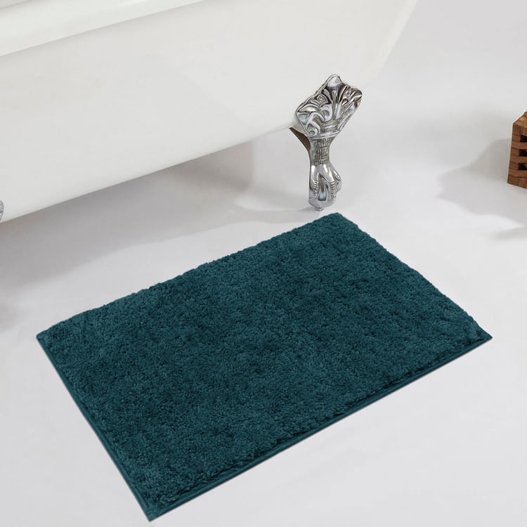LUXE HOME INTERNATIONAL Microfibre Anti-Slip Bath Mat - 60x40cm