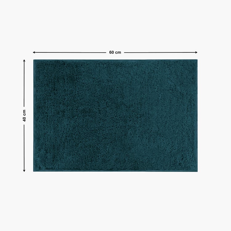LUXE HOME INTERNATIONAL Microfibre Anti-Slip Bath Mat - 60x40cm