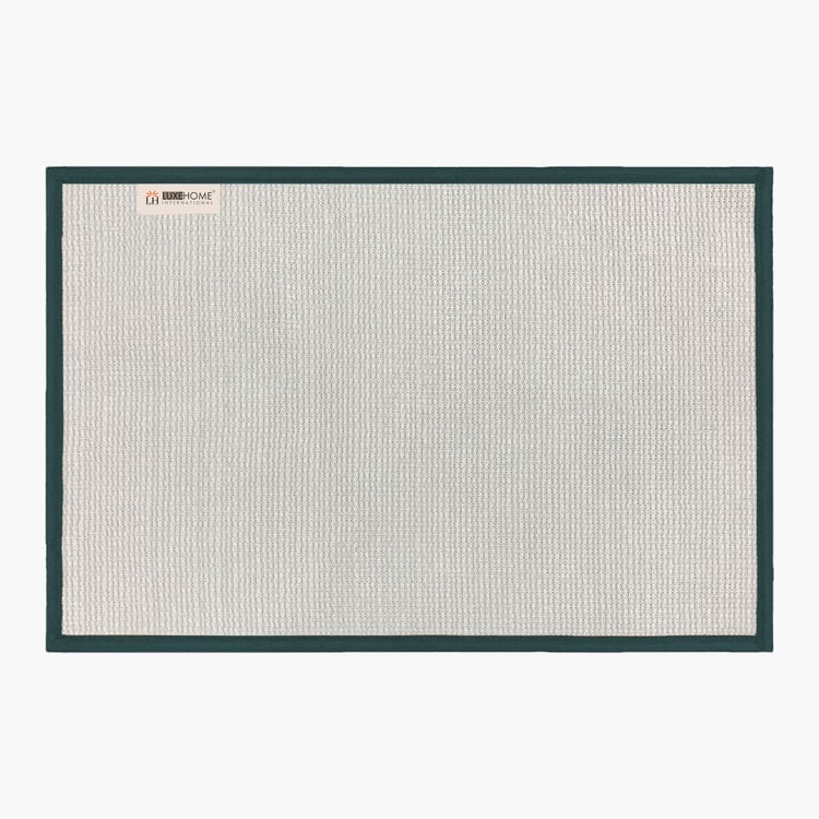 LUXE HOME INTERNATIONAL Microfibre Anti-Slip Bath Mat - 60x40cm