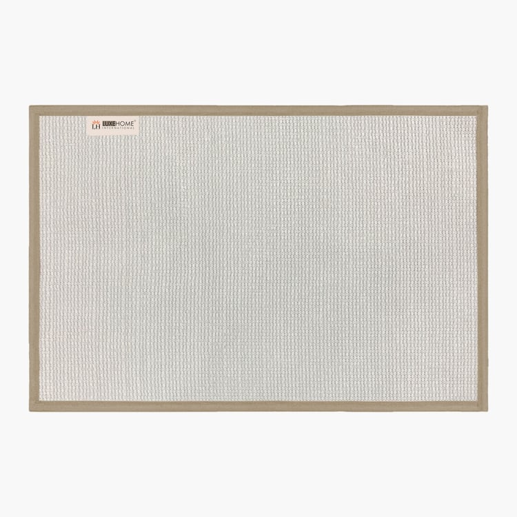 LUXE HOME Macau Microfibre Anti-Slip Bath Mat - 60x40cm