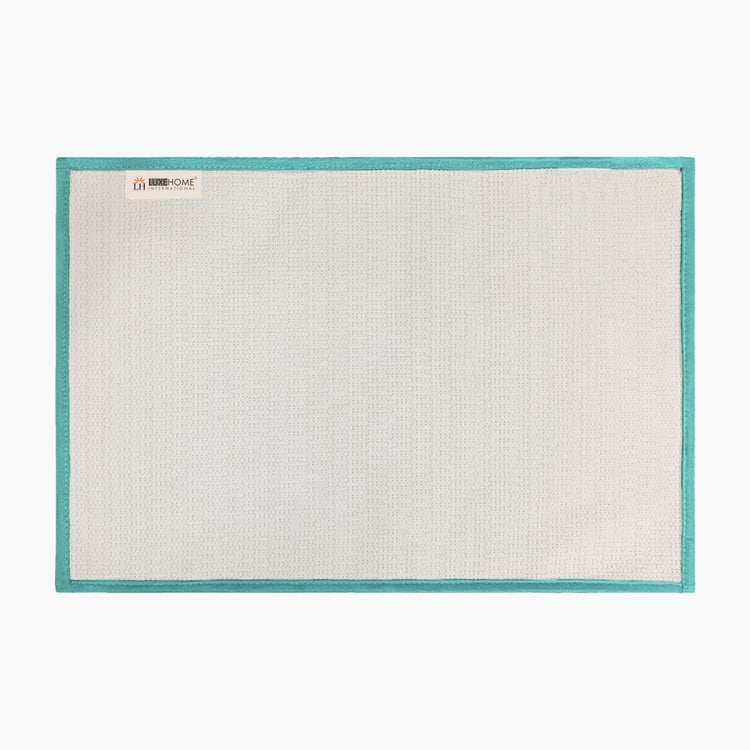 LUXE HOME Vegas Microfibre Anti-Slip Bath Mat - 60x40cm