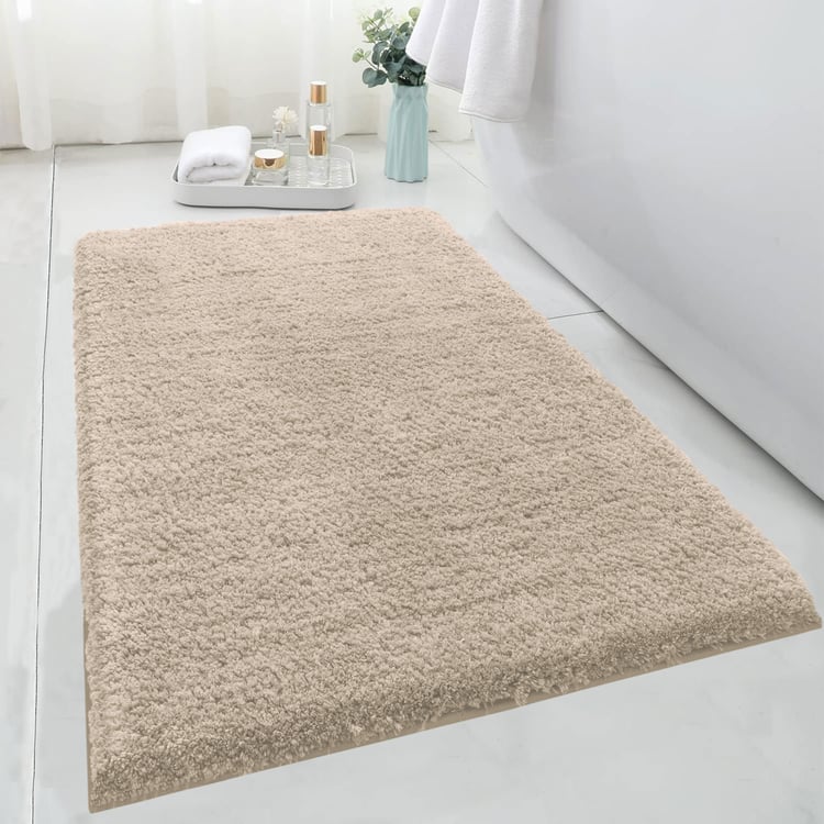 LUXE HOME INTERNATIONAL Vegas Microfibre Anti-Slip Bath Mat - 60x40cm