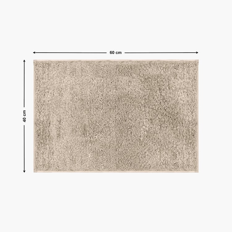 LUXE HOME INTERNATIONAL Vegas Microfibre Anti-Slip Bath Mat - 60x40cm