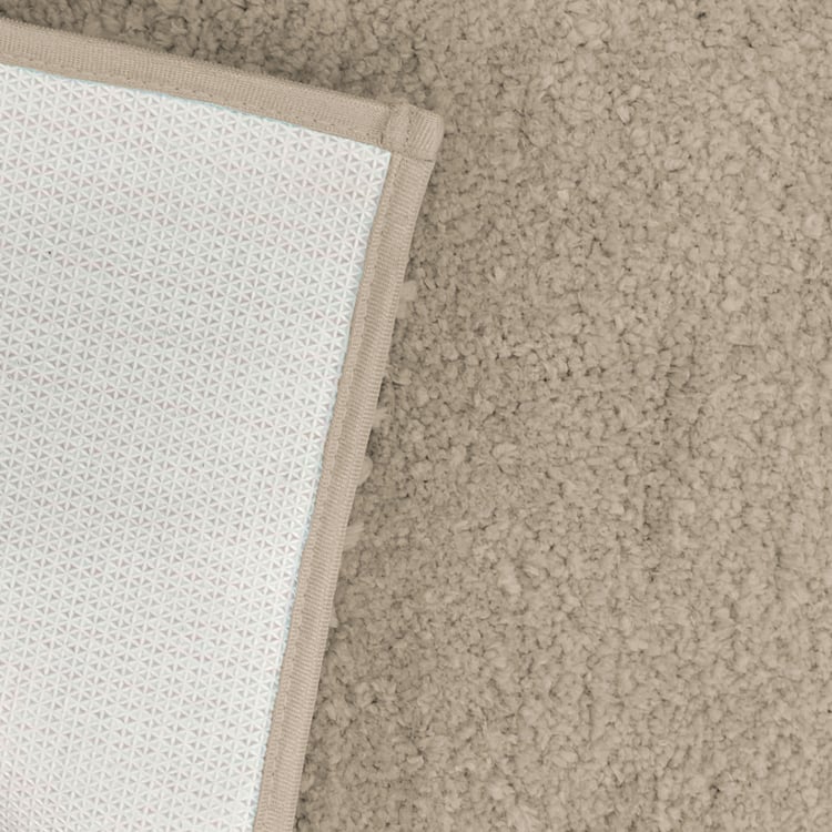 LUXE HOME INTERNATIONAL Vegas Microfibre Anti-Slip Bath Mat - 60x40cm