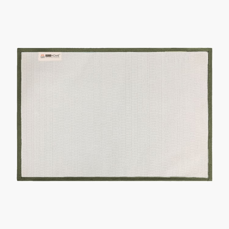 LUXE HOME Vegas Microfibre Anti-Slip Bath Mat - 60x40cm