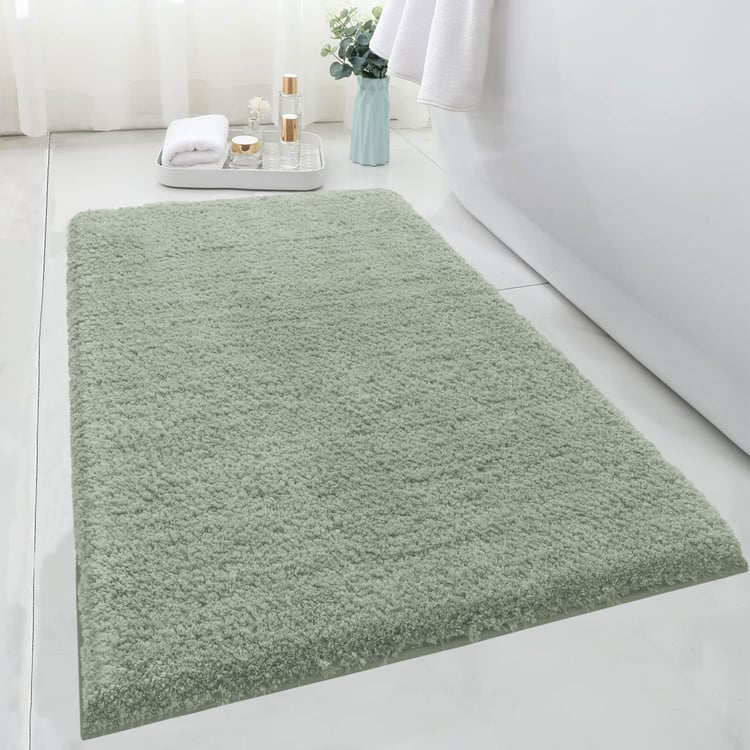 LUXE HOME INTERNATIONAL Vegas Microfibre Anti-Slip Bath Mat - 60x40cm