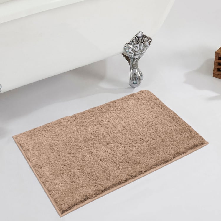 LUXE HOME Vegas Microfibre Anti-Slip Bath Mat - 60x40cm