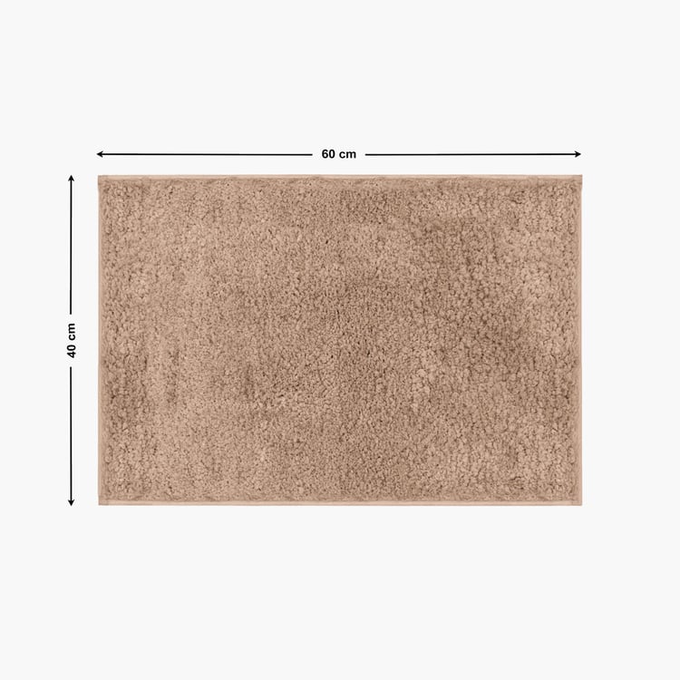 LUXE HOME Vegas Microfibre Anti-Slip Bath Mat - 60x40cm