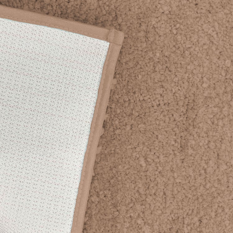 LUXE HOME Vegas Microfibre Anti-Slip Bath Mat - 60x40cm