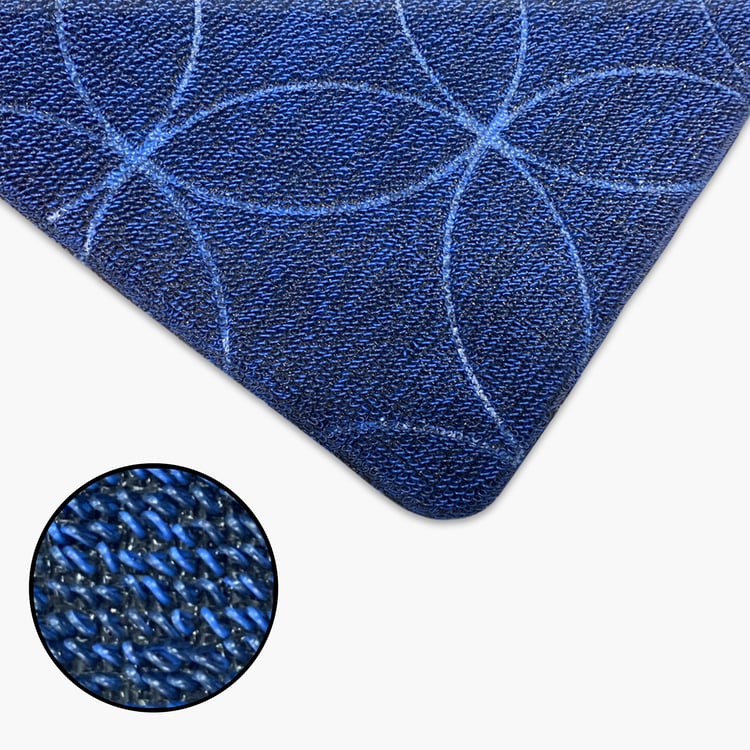 LUXE HOME Phuket Loop PVC Doormat - 60x40cm