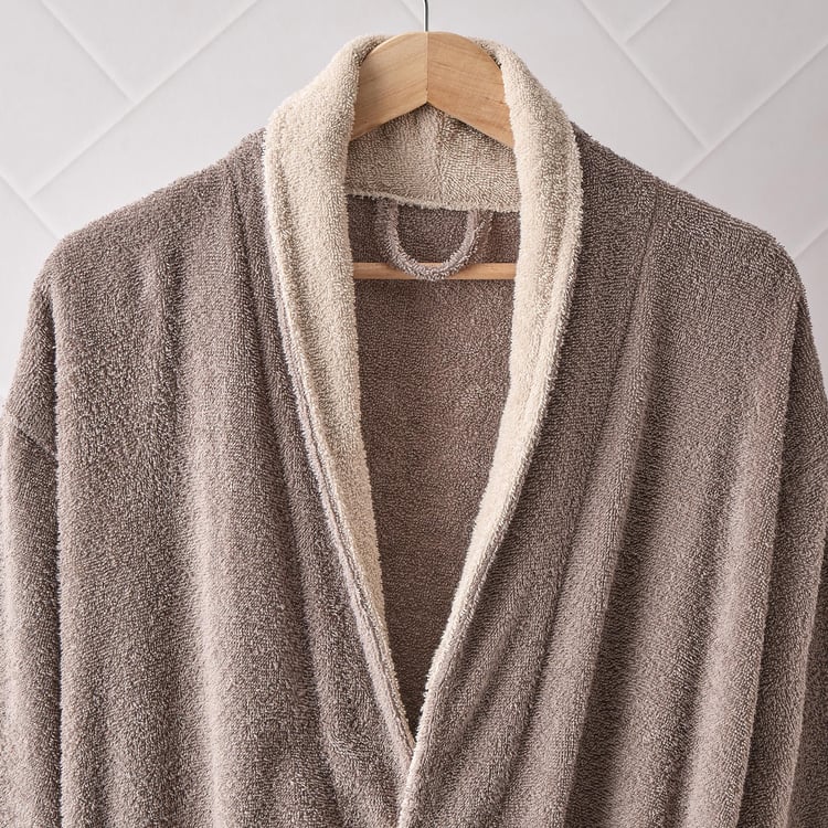 Nesta Nubia Cotton Adult Bath Robe - M