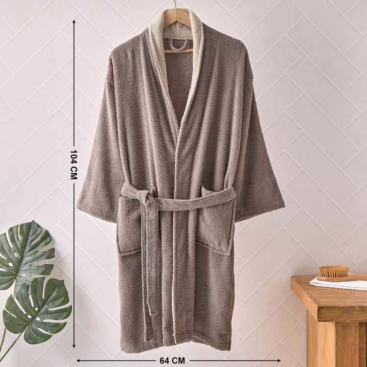 Nesta Nubia Cotton Adult Bath Robe - M