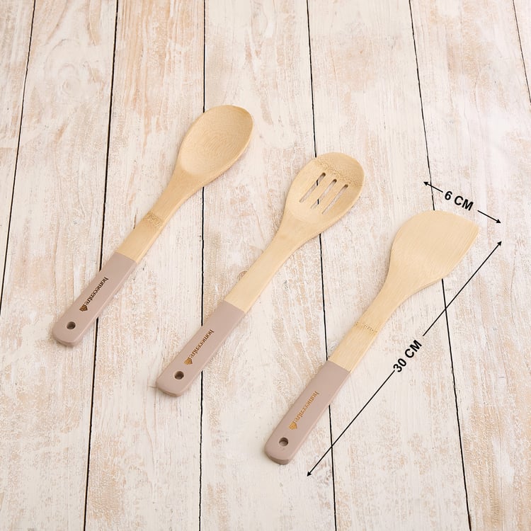 Nesta Eartha 4Pcs Bamboo Cutlery Set with Holder