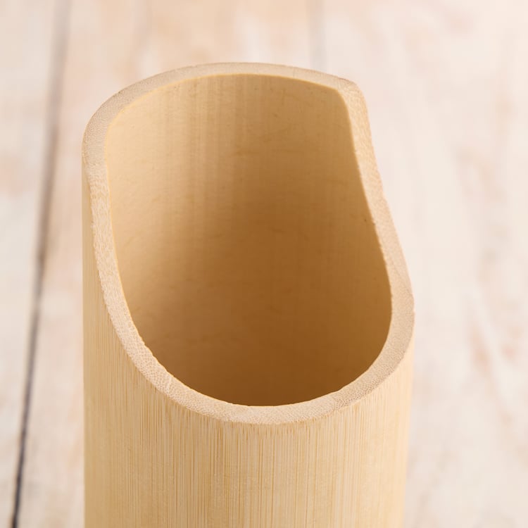 Nesta Eartha 4Pcs Bamboo Cutlery Set with Holder