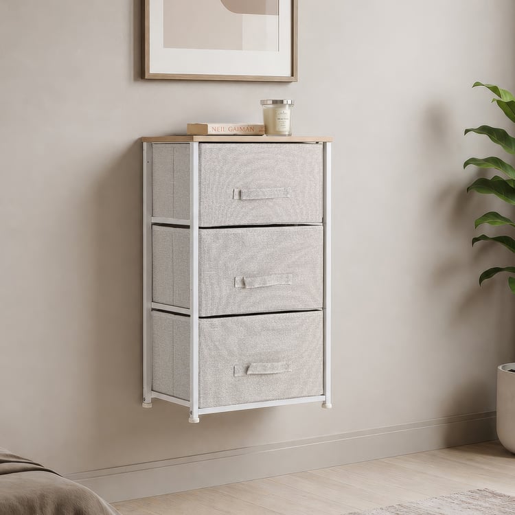 Corsica Jordan Polypropylene 3-Drawer Storage Chest