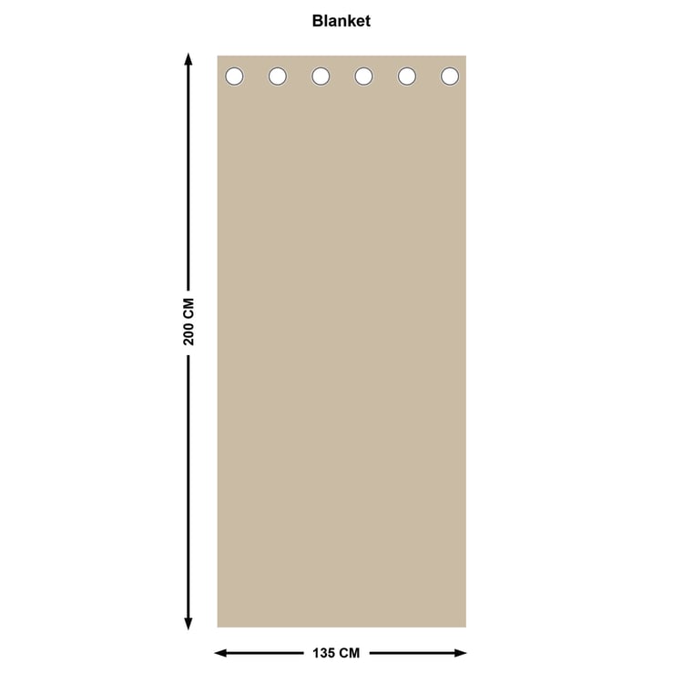 Nesta Flannel Single Blanket