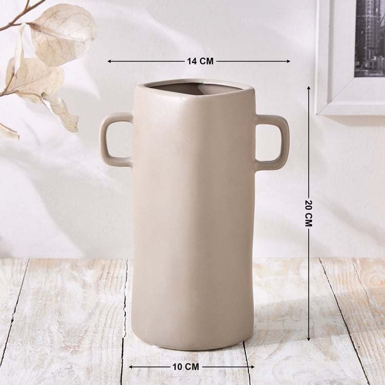 Nesta Arte Ceramic Vase with Handles - Medium