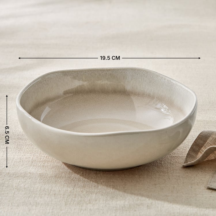 Earthbound Sienna Stoneware Serving Bowl - 1030ml