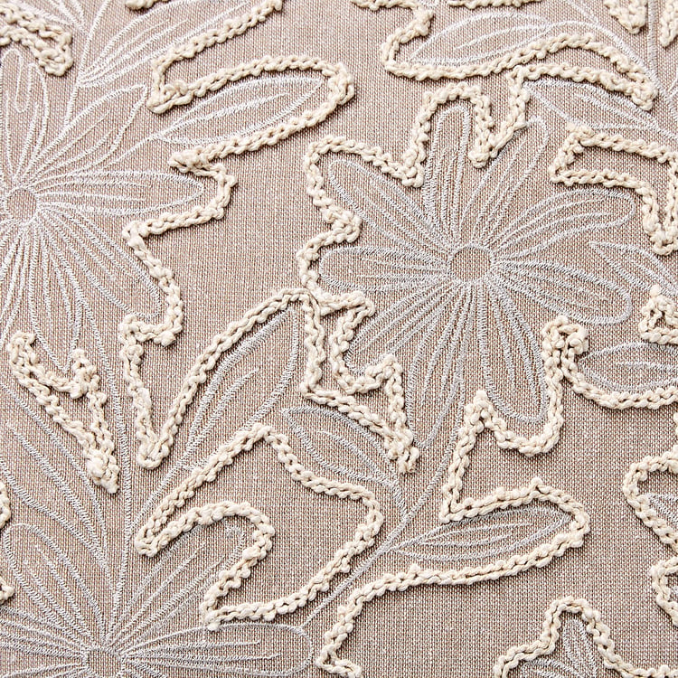 Windsor Flora Embroidered Cushion Cover - 45x45cm