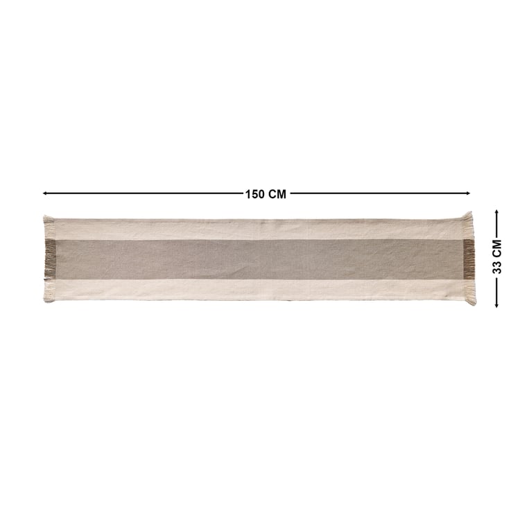 Nesta Cotton Colourblock Table Runner