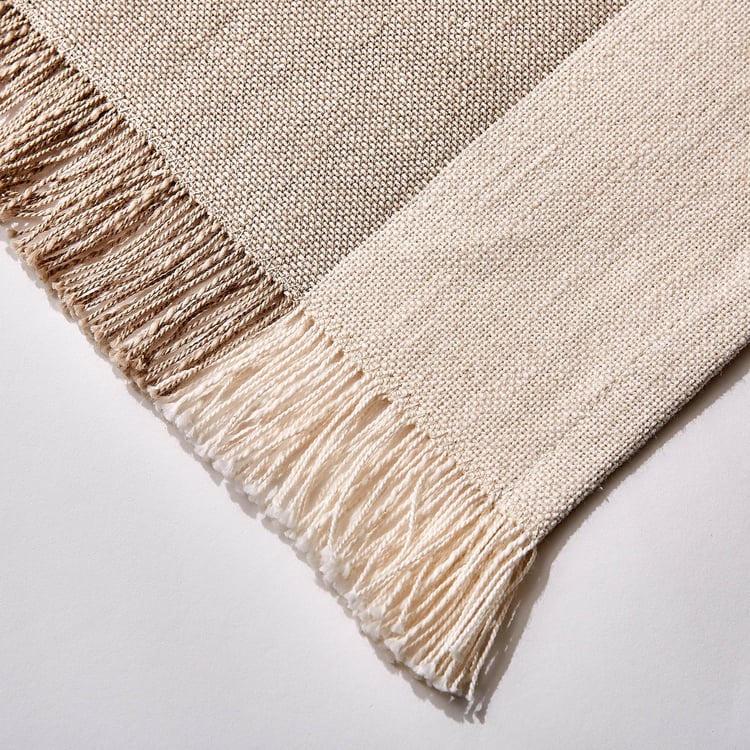 Nesta Cotton Colourblock Table Runner