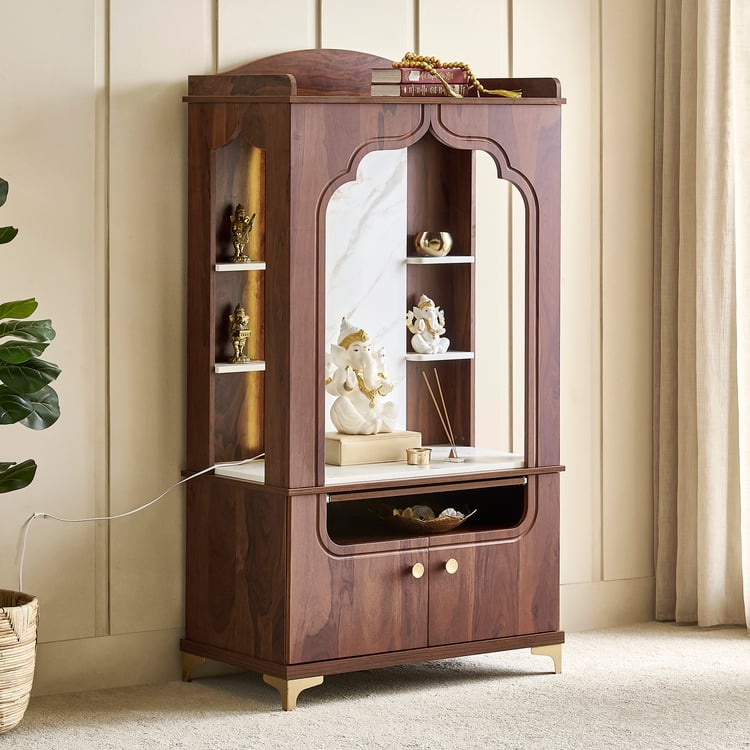 Helios Divine LED Temple Unit - Teak