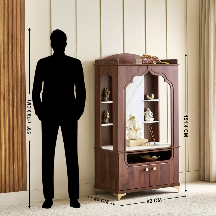Helios Divine LED Temple Unit - Teak