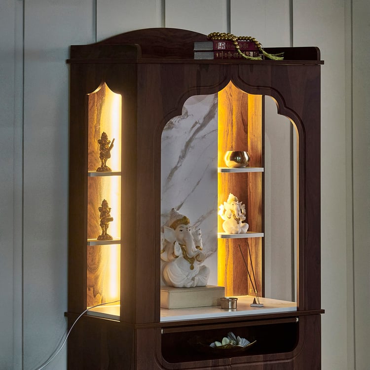 Helios Divine LED Temple Unit - Teak