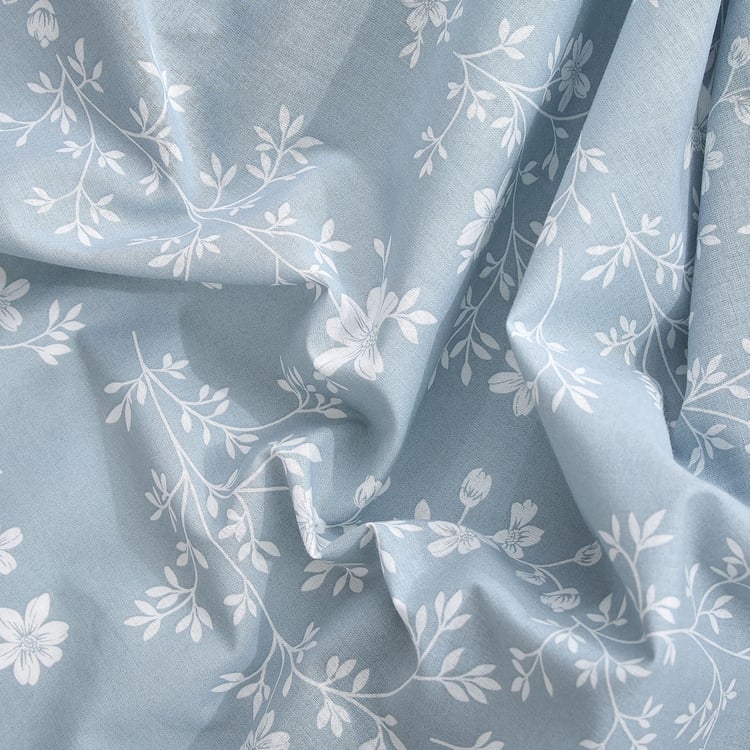 Ezra Daisy Cotton 144TC Floral Print 3Pcs King Fitted Bedsheet Set