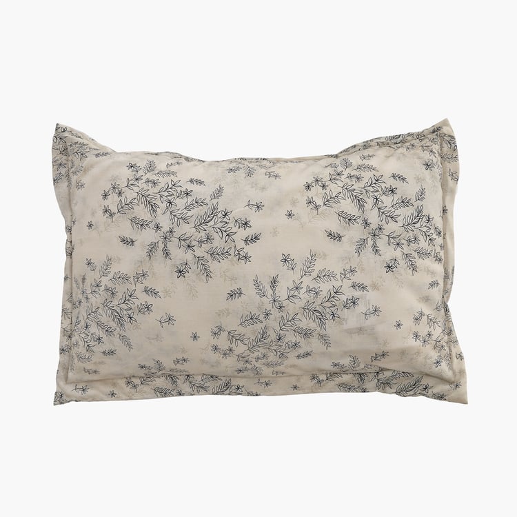 Ezra Ardeera Set of 2 Floral Print Pillow Covers - 70x45cm