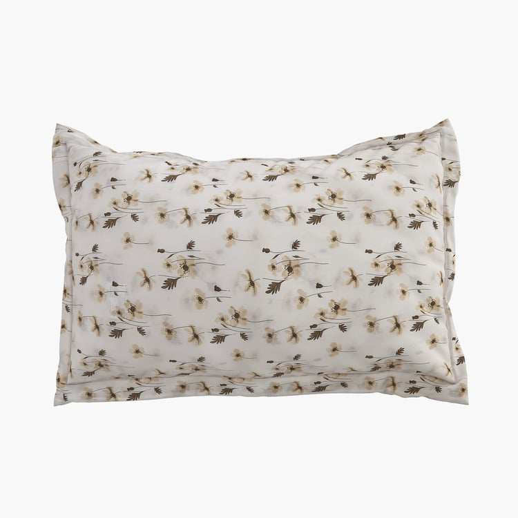 Ezra Ditsy Set of 2 Floral Print Pillow Covers - 70x45cm