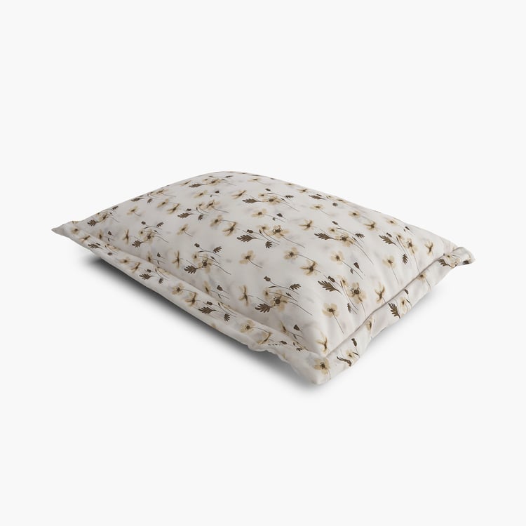 Ezra Ditsy Set of 2 Floral Print Pillow Covers - 70x45cm