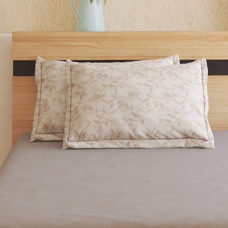 Ezra Foliage Set of 2 Printed Pillow Covers - 70x45cm