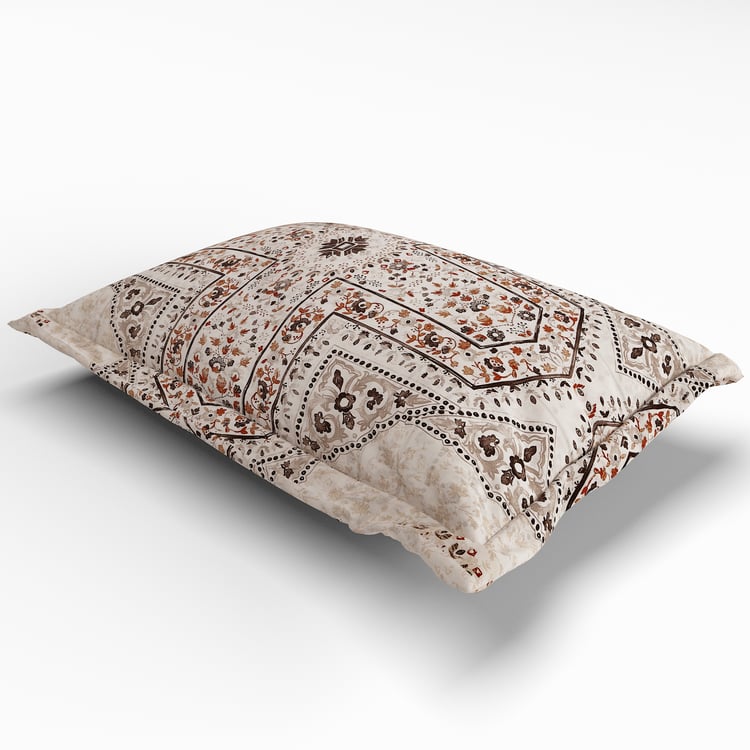 Ezra Naida Set of 2 Ethnic Print Pillow Covers - 70x45cm