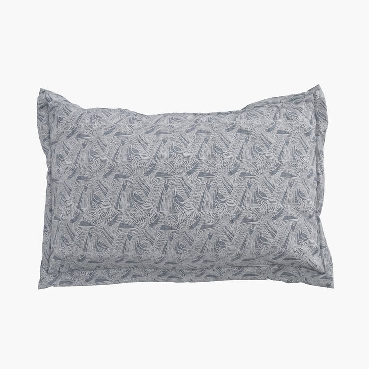 Ezra Ocean Set of 2 Printed Pillow Covers - 70x45cm