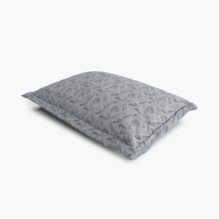 Ezra Ocean Set of 2 Printed Pillow Covers - 70x45cm