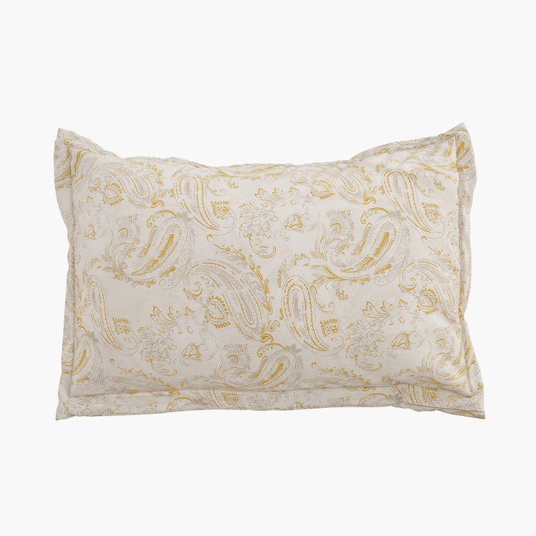 Ezra Set of 2 Paisley Print Pillow Covers - 70x45cm