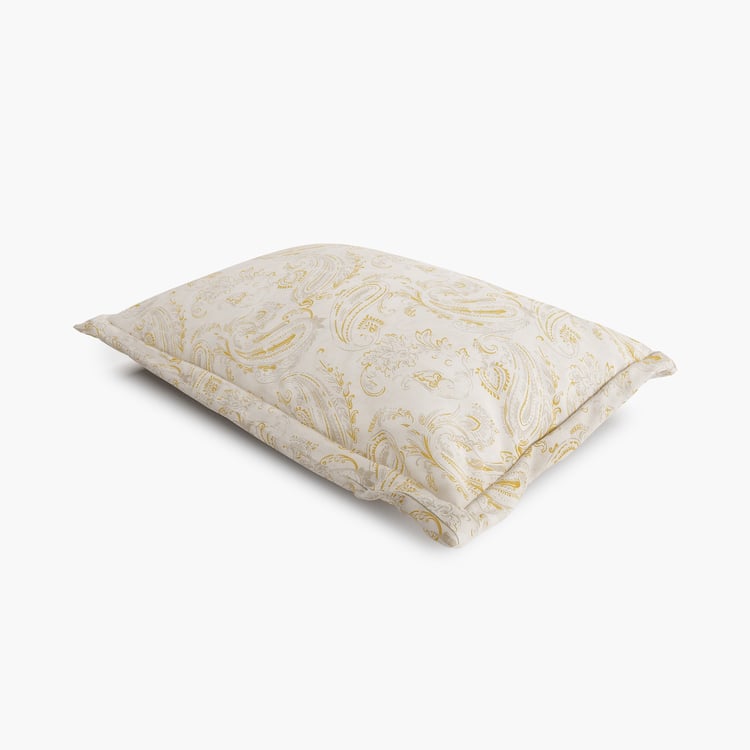 Ezra Set of 2 Paisley Print Pillow Covers - 70x45cm