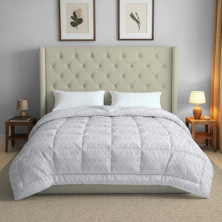 SWAYAM Ananda Cotton Printed Double Comforter